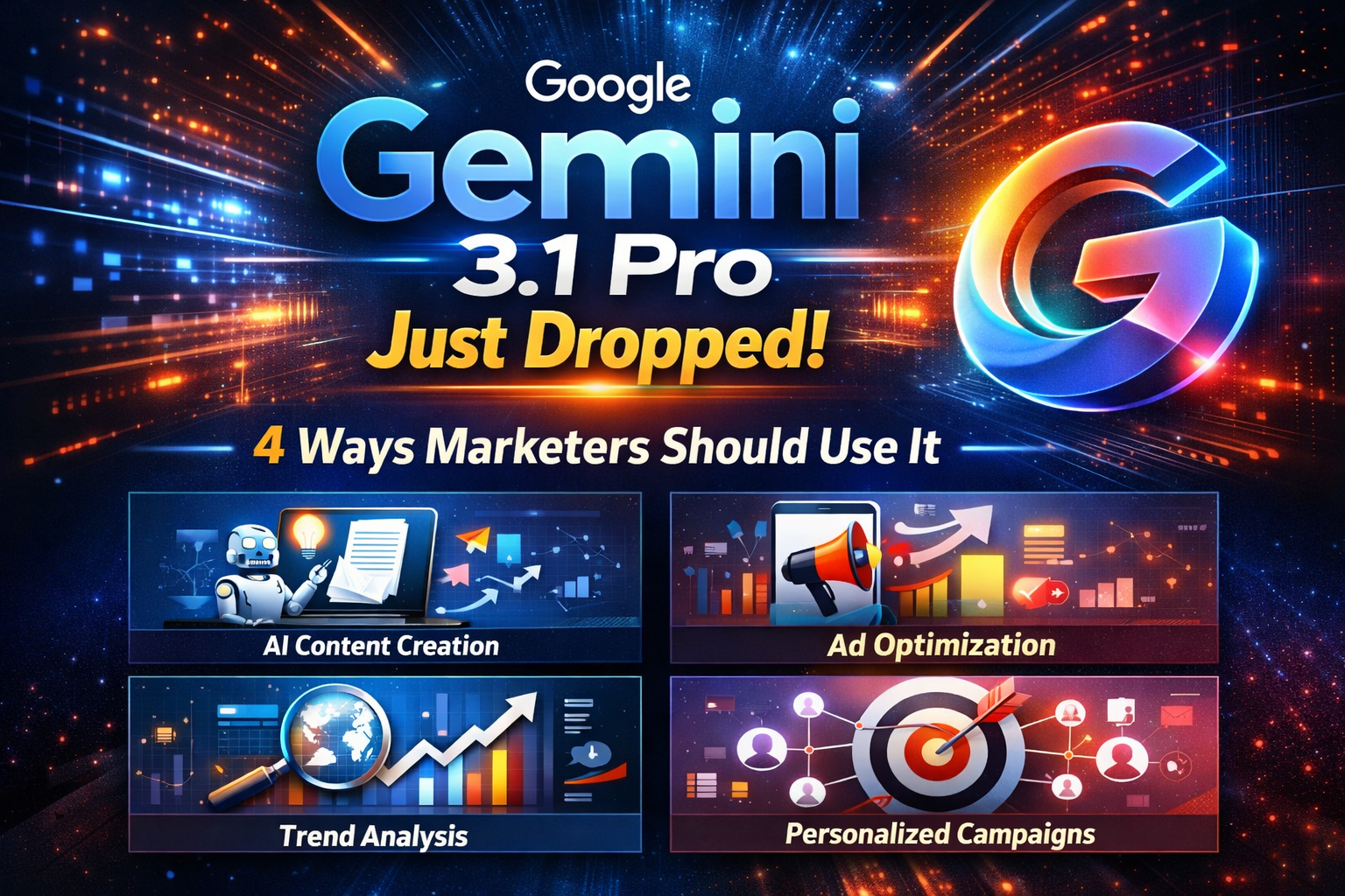 Google Gemini 3.1 Pro Just Dropped: 4 Ways Marketers Should Use It Google Gemini 3.1 Pro Just Dropped: 4 Ways Marketers Should Use It