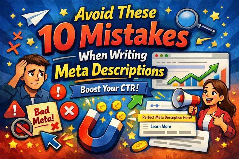 Avoid These 10 Mistakes When Writing Meta Description Mistakes When Writing Meta Description