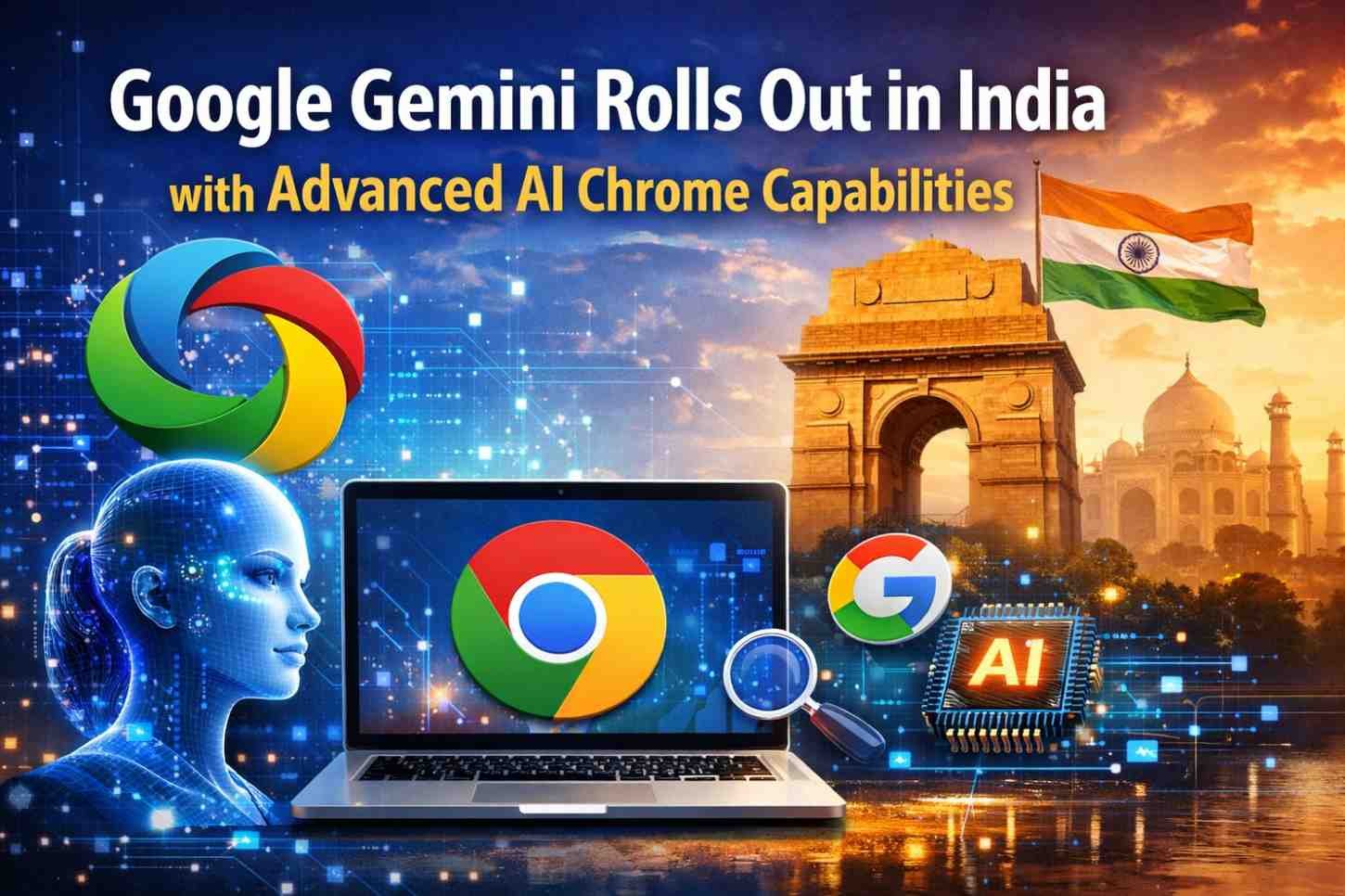 Google Gemini Rolls Out in India with Advanced AI Chrome Capabilities Google Gemini