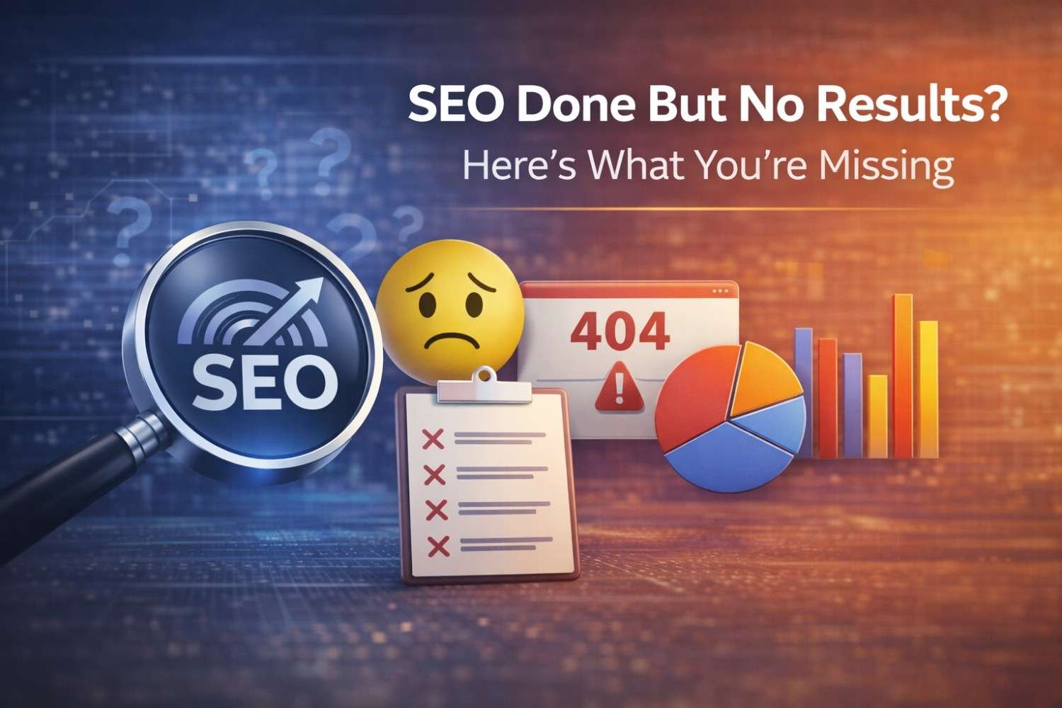 seo done but no results